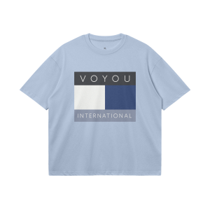 Voyou Box Logo Boxy Tee — Voyou International®